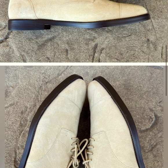 Beautiful Ralph Lauren Marina suede closed toe oxfords - Picture 4 of 5
